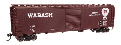 Walthers 910-46532 HO Scale 50' AAR Single Door Boxcar Wabash WAB 21526