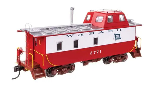 Walthers 920-103613 Streamlined Caboose Wabash WAB 2771 (red/white/flag)