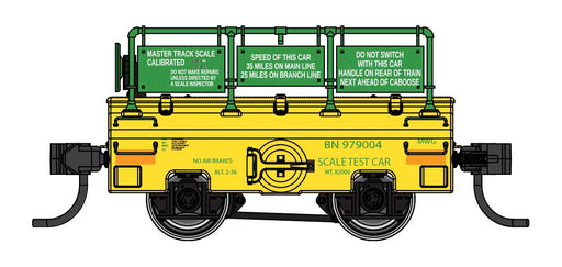Walthers 920-105301 Scale Test Car Burlington Northern #979004