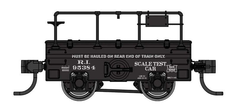 Walthers 920-105305 Scale Test Car Rock Island #95384