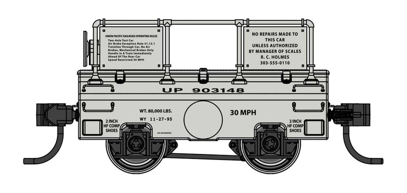 Walthers 920-105306 Scale Test Car Union Pacific #903148