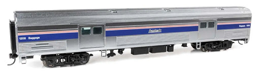 Walthers 920-13079 HO 73' Budd Baggage Car Amtrak Phase IV (Black Lettering) #1208
