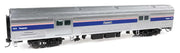 Walthers 920-13080 HO 73' Budd Baggage Car Amtrak Phase IV (Black Lettering) #1213