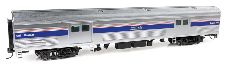 Walthers 920-13080 HO 73' Budd Baggage Car Amtrak Phase IV (Black Lettering) #1213