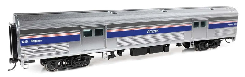 Walthers 920-13082 HO 73' Budd Baggage Car Amtrak Phase IV (white lettering) #1216