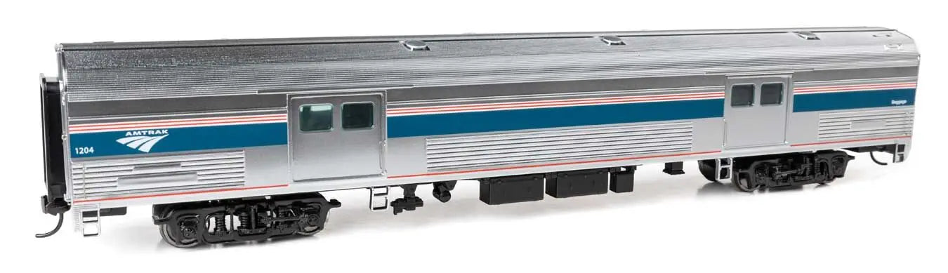 Walthers 920-13085 HO 73' Budd Baggage Car Amtrak Phase VI #1204
