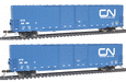 Walthers 932-235814 HO Scale 60' PS Auto Parts Boxcar CN 2 Pack - NOS