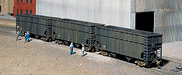 Walthers 932-3091 HO Scale US Steel Coke Car Kit 3 Pack - NOS