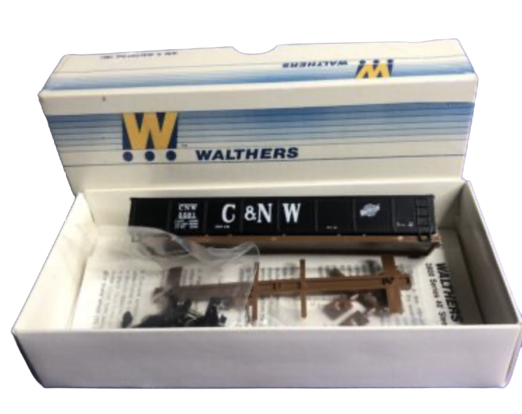 Walthers 932-3807 HO Scale 40' Gondola Kit C&NW 5591 - NOS