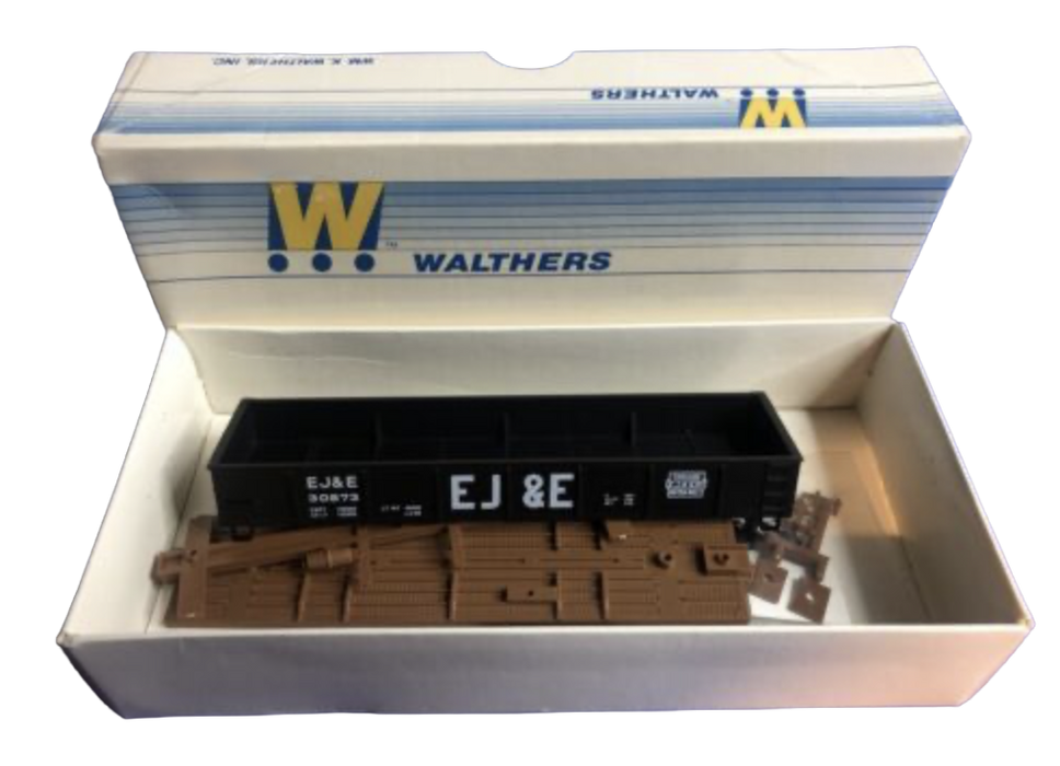 Walthers 932-3808 HO Scale 40' Gondola Kit EJ&E 30873 - NOS