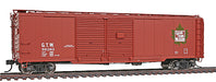Walthers 932-41653 HO Scale 50' Double Door Boxcar GTW 591263 - NOS