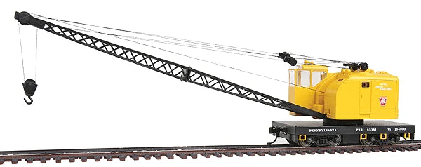 Walthers 932-41955 HO Scale American Crane (Powered - DC) Pennsylvania PRR 85381 - NOS