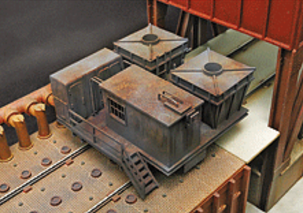 Walthers 933-2964 Ashland Iron & Steel Coke Oven Larry & Quench Cars Kit - NOS
