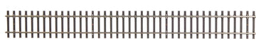 Walthers 948-83007 HO Scale Code 83 Nickel Silver Flex Track with Branch Line Wood Ties 5 Pack