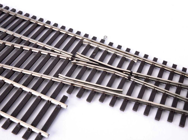 Walthers 948-83075 HO Scale Code 83 #6 Left Hand Single Crossover Turnout