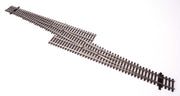 Walthers 948-83076 HO Scale Code 83 #6 Right Hand Single Crossover Turnout