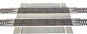 Walthers 948-83113 HO Scale Wood Crossing with Re-Railer Ends for Code 83 Track