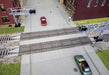 Walthers 948-83113 HO Scale Wood Crossing with Re-Railer Ends for Code 83 Track