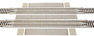 Walthers 948-83115 HO Scale Concrete Grade Crossing with Re-railer for Code 83 or Code 100 Track