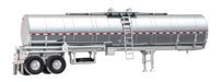 Walthers 949-12352 HO Scale Chemical Tank Trailer Painted, Unlettered - Assembled
