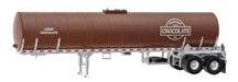 Walthers 949-12355 HO Scale Food Grade Tank Trailer Gourmet Chocolate Co. - Assembled