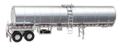 Walthers 949-12356 HO Scale Food Grade Tank Trailer Painted, Unlettered - Assembled