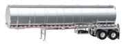 Walthers 949-12360 HO Scale Petroleum Tank Trailer Painted, Unlettered - Assembled