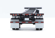 Walthers 949-4603 HO Scale 53' Container Chassis - Black 2 Pack