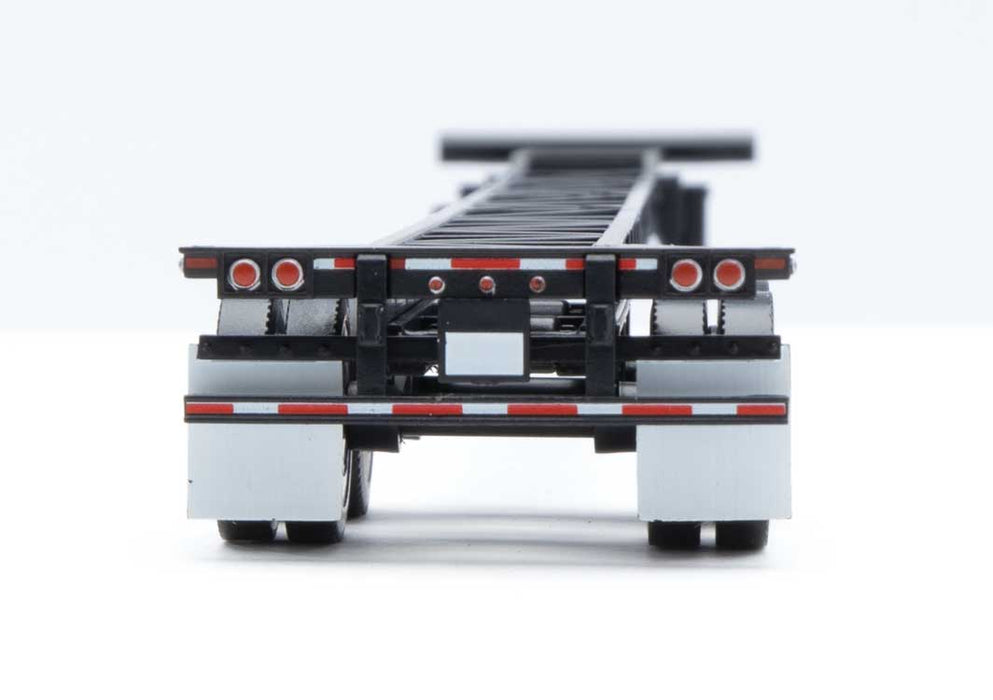Walthers 949-4603 HO Scale 53' Container Chassis - Black 2 Pack