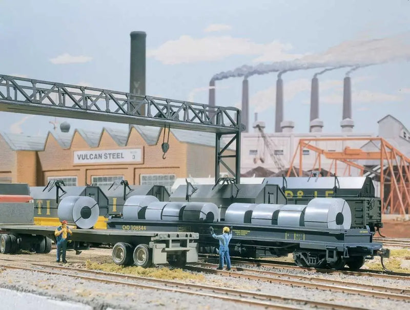 Walthers Cornerstone 933-1499 HO Scale Steel Coil Load Kit (12 Pack)