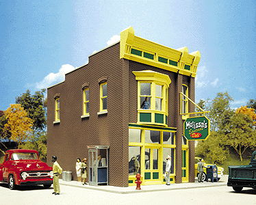 Walthers Cornerstone 933-2815 HO Scale Built-Up Melissa's East Side Deli