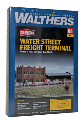 Walthers Cornerstone 933-3009 HO Scale Water Street Freight Terminal Kit