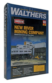 Walthers Cornerstone 933-3017 HO Scale New River Mining Company Structure Kit