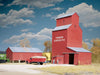Walthers Cornerstone 933-3036 HO Scale Farmers Cooperative Rural Grain Elevator Building Kit