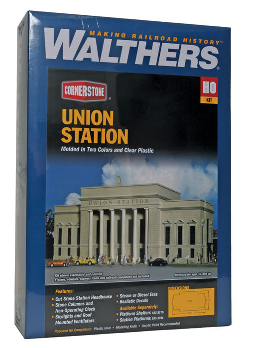 Walthers Cornerstone 933-3094 HO Scale Union Station Kit
