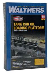 Walthers Cornerstone 933-3104 HO Scale Oil Loading Platform Kit