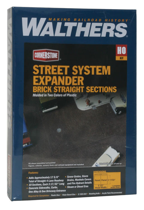 Walthers Cornerstone 933-3156 Brick Street System Expander