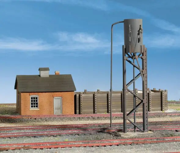 Walthers Cornerstone 933-3182 HO Scale Diesel Sanding Tower & Drying House Kit - NOS