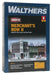 Walthers Cornerstone 933-3224 HO Scale Merchant's Row II Kit