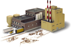 Walthers Cornerstone 933-3237 N Scale Superior Paper Company Kit