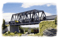 Walthers Cornerstone 933-3242 N Scale Double-Track Truss Bridge Kit