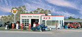 Walthers Cornerstone 933-3243 N Scale Al's Victory Service Gas Station Kit