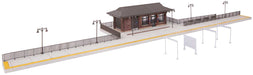 Walthers Cornerstone 933-3392 HO Scale Amtrak Rural Station - Kit