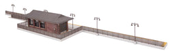 Walthers Cornerstone 933-3392 HO Scale Amtrak Rural Station - Kit