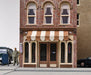 Walthers Cornerstone 933-3471 HO Scale Vic's Barber Shop Building Kit