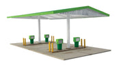 Walthers Cornerstone 933-3542 HO Scale Modernized Gas Station Kit
