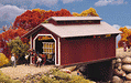 Walthers Cornerstone 933-3602 HO Scale Willow Glen Covered Bridge Kit