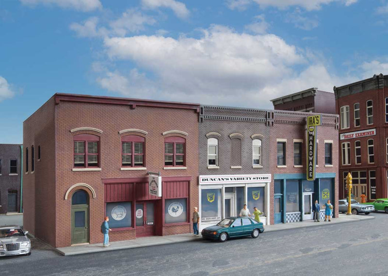 Walthers Cornerstone 933-4043 HO Scale Merchant's Row VI Structure Kit