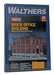 Walthers Cornerstone 933-4050 HO Scale Brick Office Building Kit