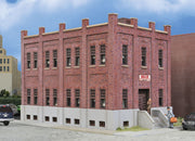 Walthers Cornerstone 933-4050 HO Scale Brick Office Building Kit